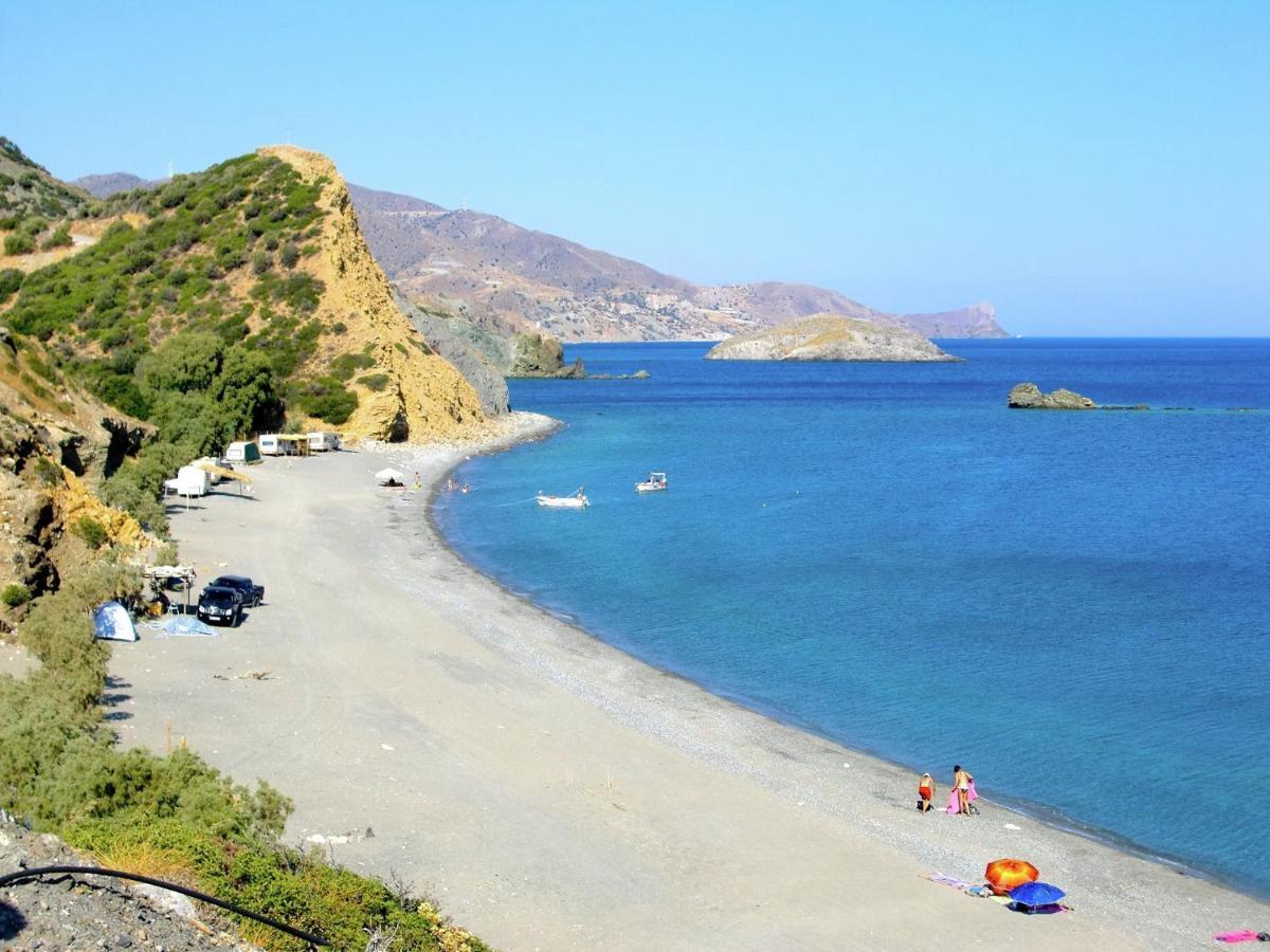 Beautiful Villa In Agia Galini  Bagian luar foto